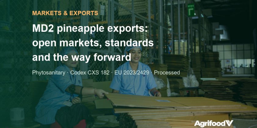 MD2 pineapple export from Vietnam: open markets, standards and the way forward