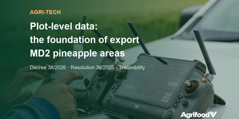 Plot-level data: the foundation of export MD2 pineapple growing areas