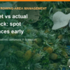 Budget vs Actual by Block: Why Growing Areas See Cost Variances Too Late – AgrifoodV